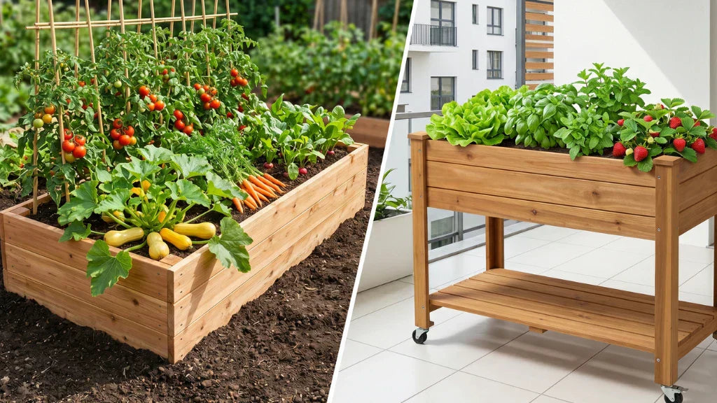 Raised Garden Bed vs. Planter Box
