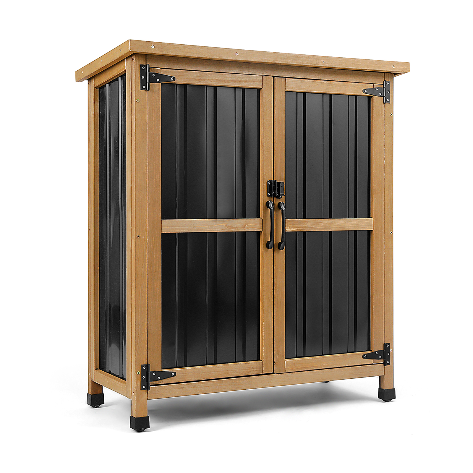 38.8″L Outdoor Storage Shed, Garden Storage Cabinet-GF31