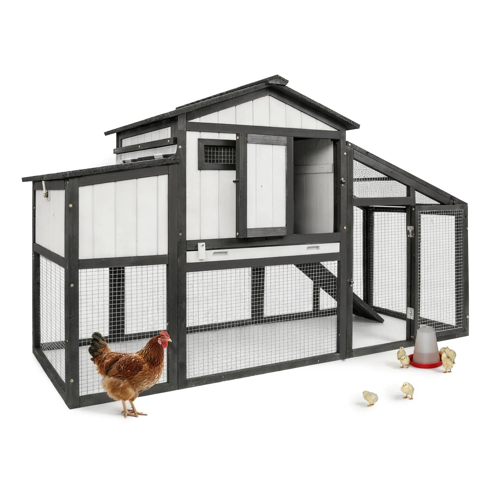 Modular Small Chicken Coop with Run for 2–3 Chickens - PET06