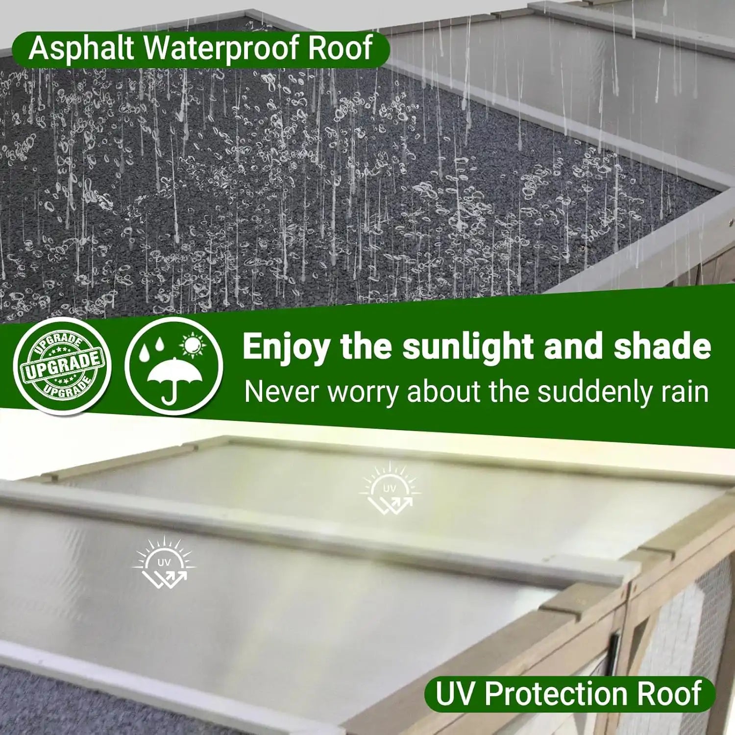 Weatherproof catio designed for safe outdoor cat play