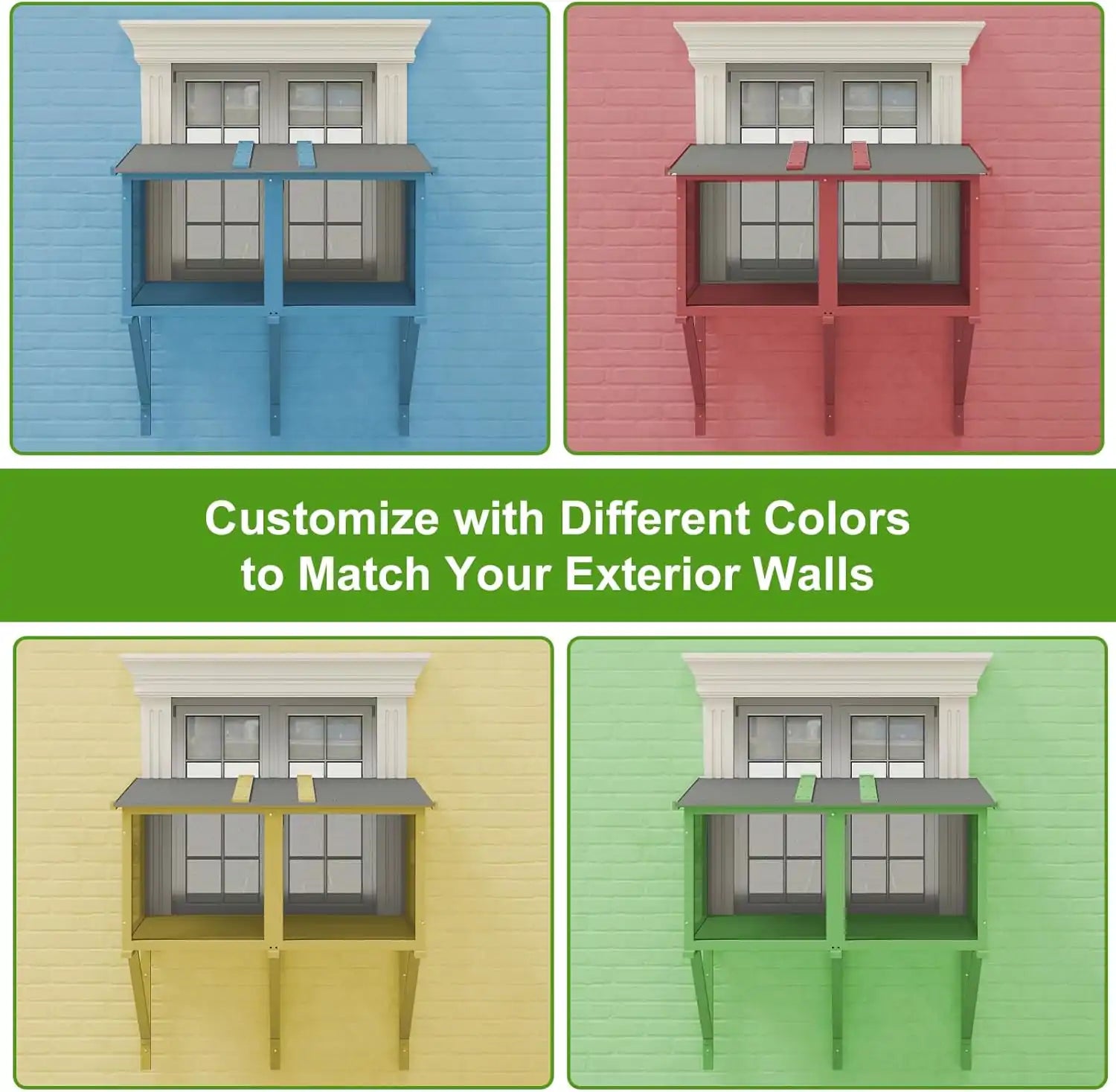 Compact outdoor catio ideal for apartments and homes
