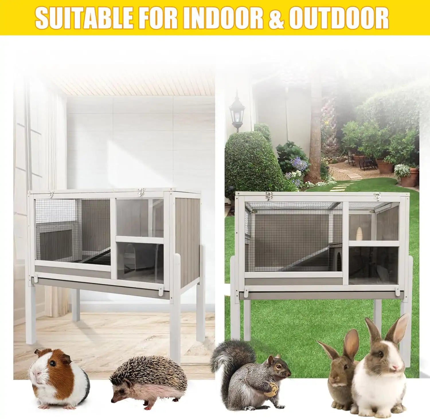 Removable tray for easy cleaning and maintenance