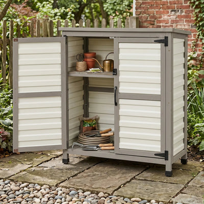 38.8″L Outdoor Storage Shed, Garden Storage Cabinet-GF31
