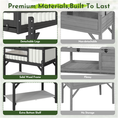 Elevated Tortoise Enclosure  with Lamp Stand & Storage Shelf-TOR06