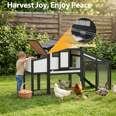 Modular Small Chicken Coop with Run for 2–3 Chickens - PET06