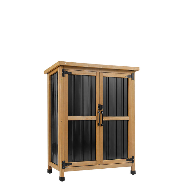 Medium (39 ″ Tall)  Outdoor Storage Cabinet with Shelves, Waterproof - GF31