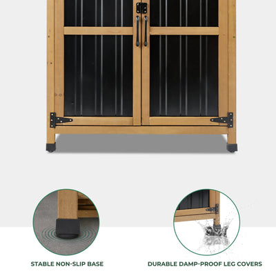 38.8″L Outdoor Storage Shed, Garden Storage Cabinet-GF31