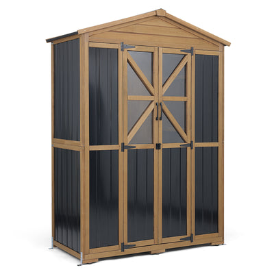 Extra Large (72.24 ″ Tall) Outdoor Storage Cabinet with Adjustable Shelves & Anti-Tip Kit - GF42