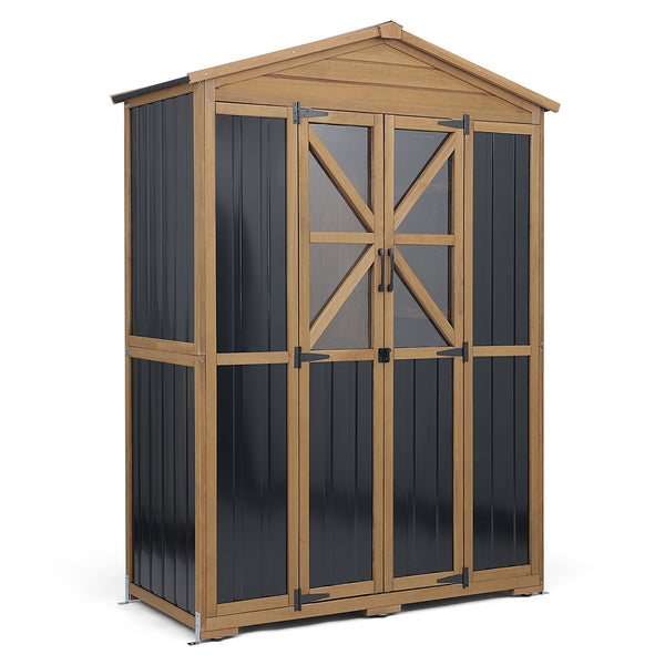 Extra Large (72.24 ″ Tall) Outdoor Storage Cabinet with Adjustable Shelves & Anti-Tip Kit - GF42