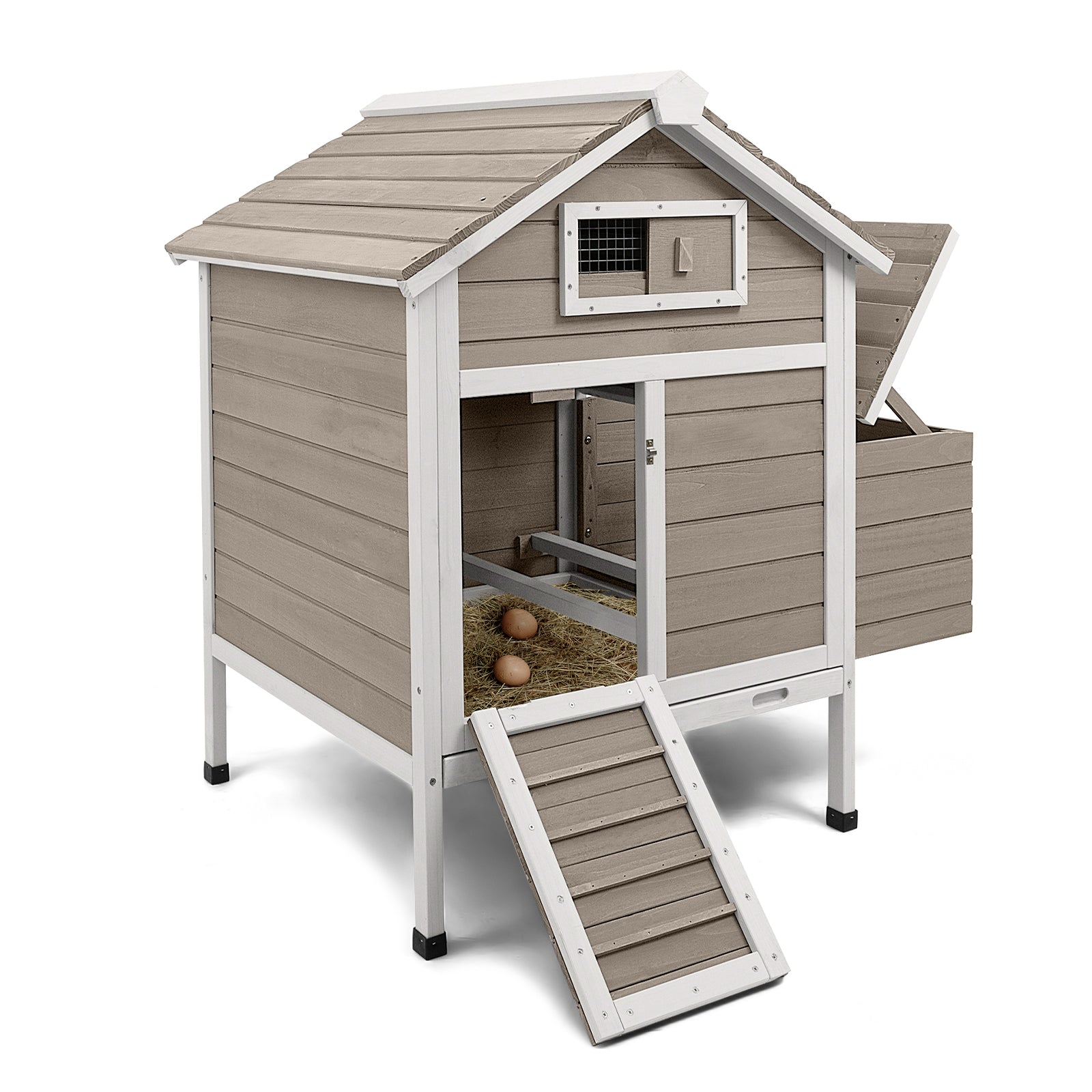 Small Chicken Coop for 1-3 Chickens with Nesting Box - PET25