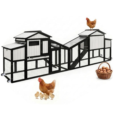 Modular Small Chicken Coop with Run for 2–3 Chickens - PET06
