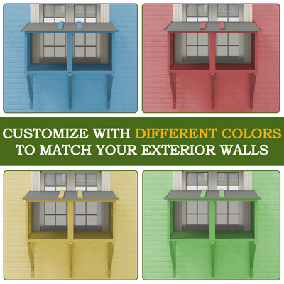 Cat Window Box, Window Catio Outdoor Enclosure-PET07