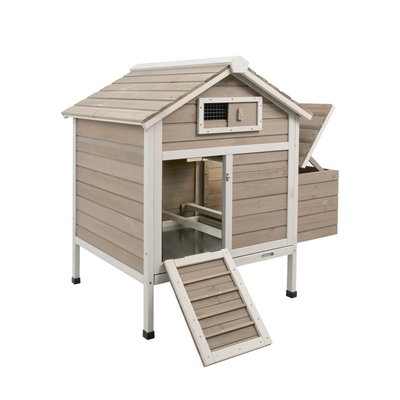 36″ Raised Hen House with Removable Tray-PET26