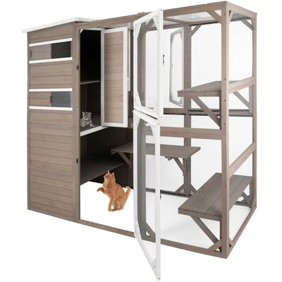 Catio -Wooden Weatherproof Multi-Platform-CAT17