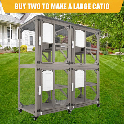 Lockable door and secure wire mesh for safety