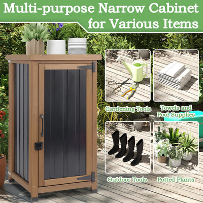 PETSCOSSET wooden potting bench with storage compartments