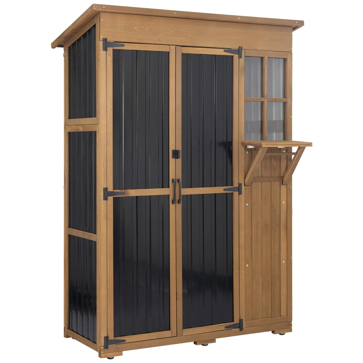 PETSCOSSET Large Outdoor Storage Cabinet Front View