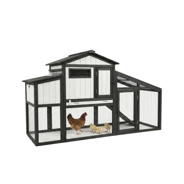 Modular Small Chicken Coop with Run for 2–3 Chickens - PET06