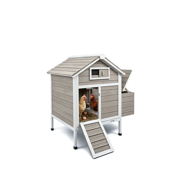 Small Chicken Coop for 1-3 Chickens with Nesting Box - PET25