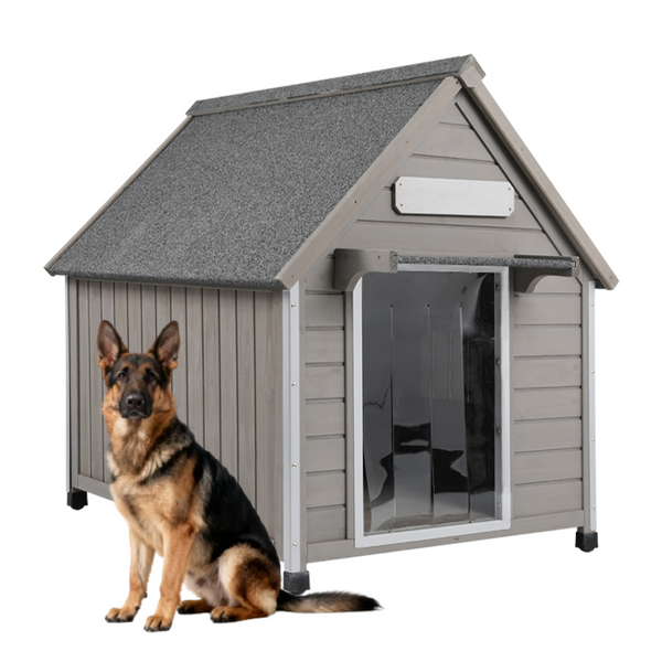 large dog houses outdoor