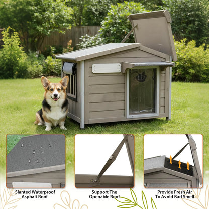 Anti-Chewing Metal Edge Design – Sturdy Dog Kennel for Large Dogs