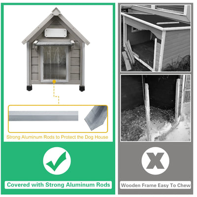 Large indoor dog house with Oxford cloth window