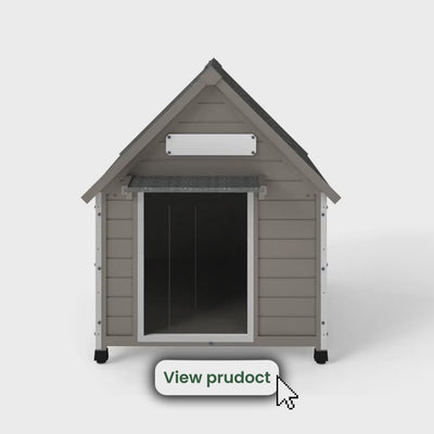 Large dog house for outdoor