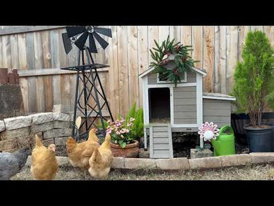 Small Chicken Coop for 1-3 Chickens with Nesting Box - PET25