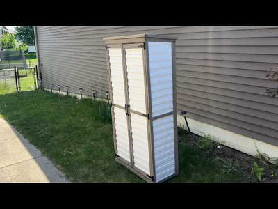 Indoor & Outdoor Waterproof Storage Cabinet with Shelves -GF32